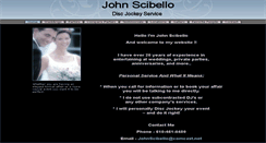 Desktop Screenshot of johnscibello.com